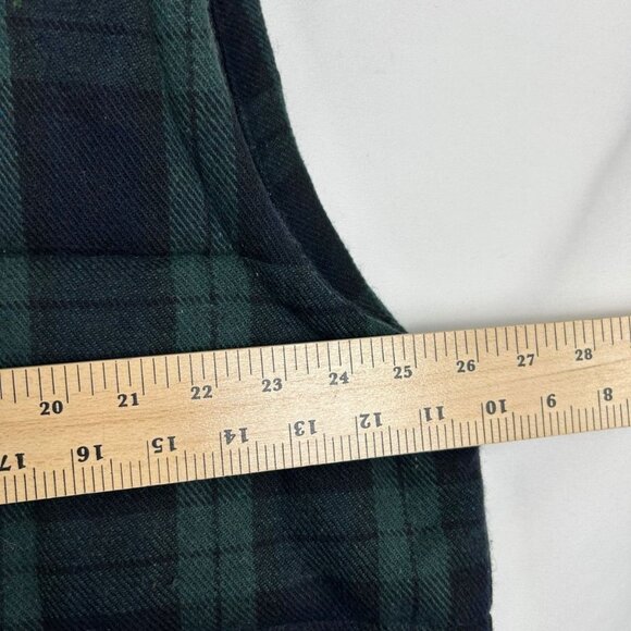 NWT Argyleculture by Russell Simmons Mens Vest Plaid Navy & Green XXL Wool Blend - Picture 5 of 11